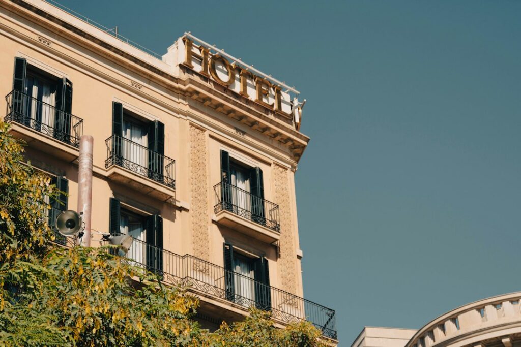 Hotel property. Photo by Ana Lanza on Unsplash.