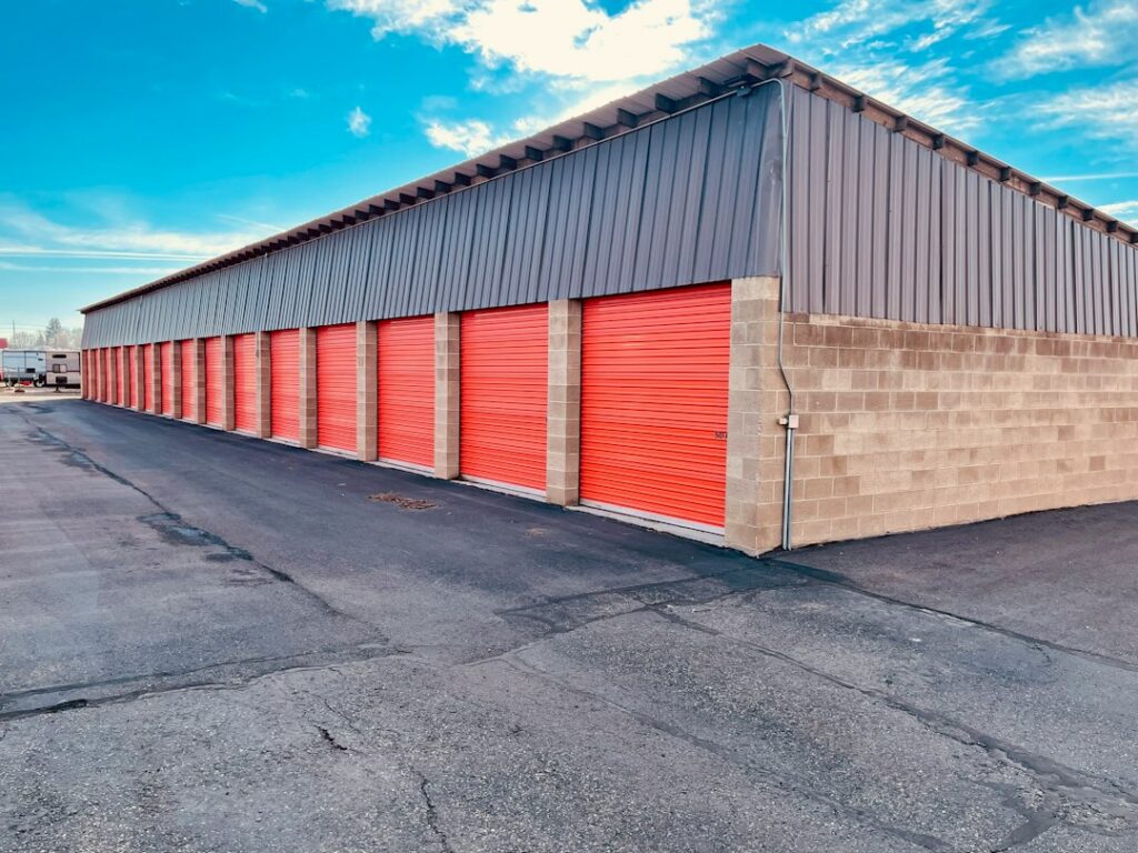 Self-storage facility. Photo by Adam Winger on Unsplash.